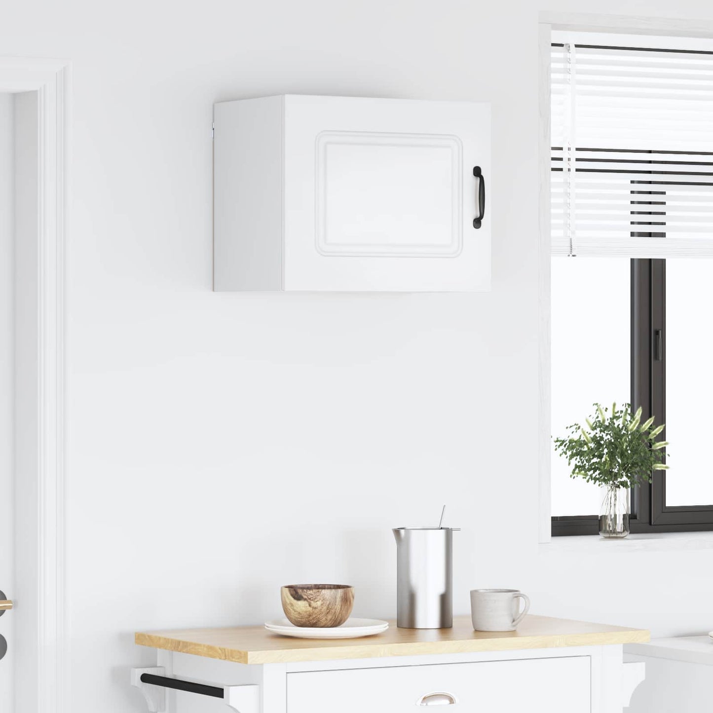 vidaXL Πάνελ πλυντηρίου πιάτων Kalmar Λευκό 50 x 31 x 40 εκ.
