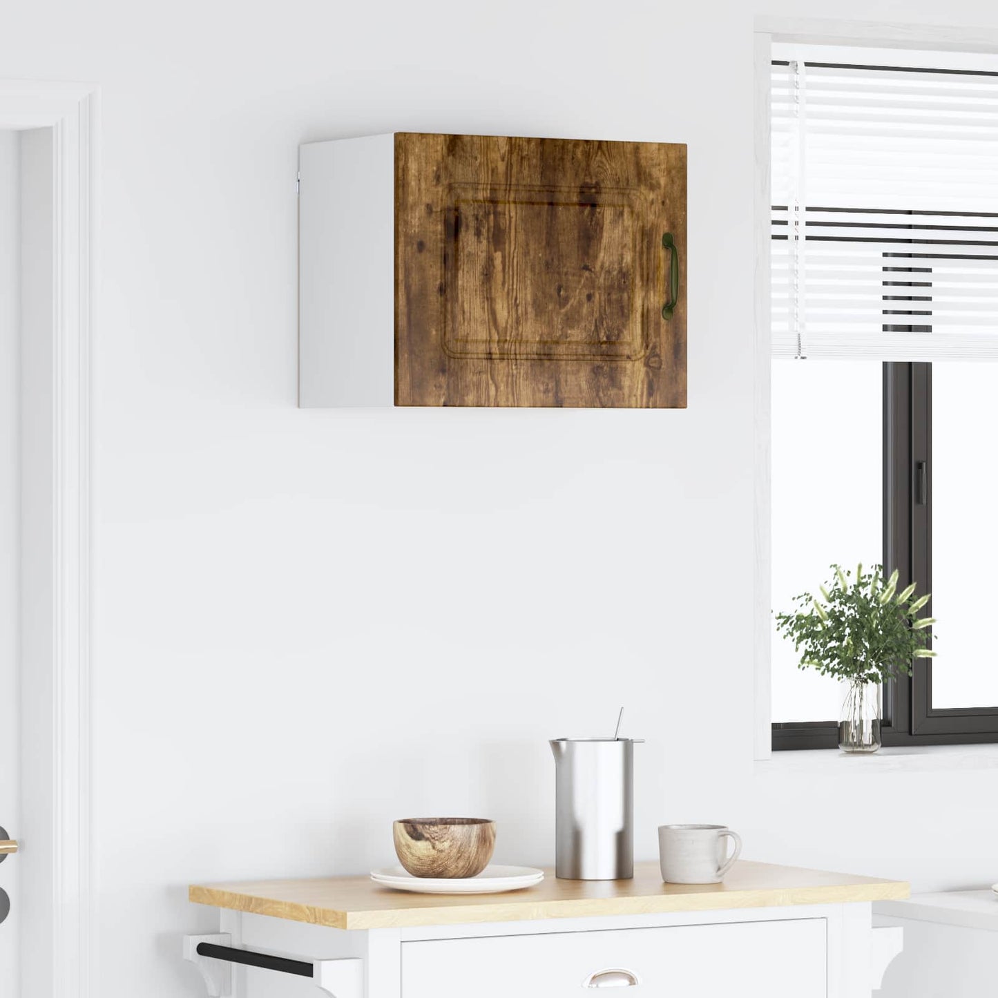 vidaXL Ντουλάπα Κουζίνας Kalmar Καπνιστό Δρύς 50 x 31 x 40 εκ.