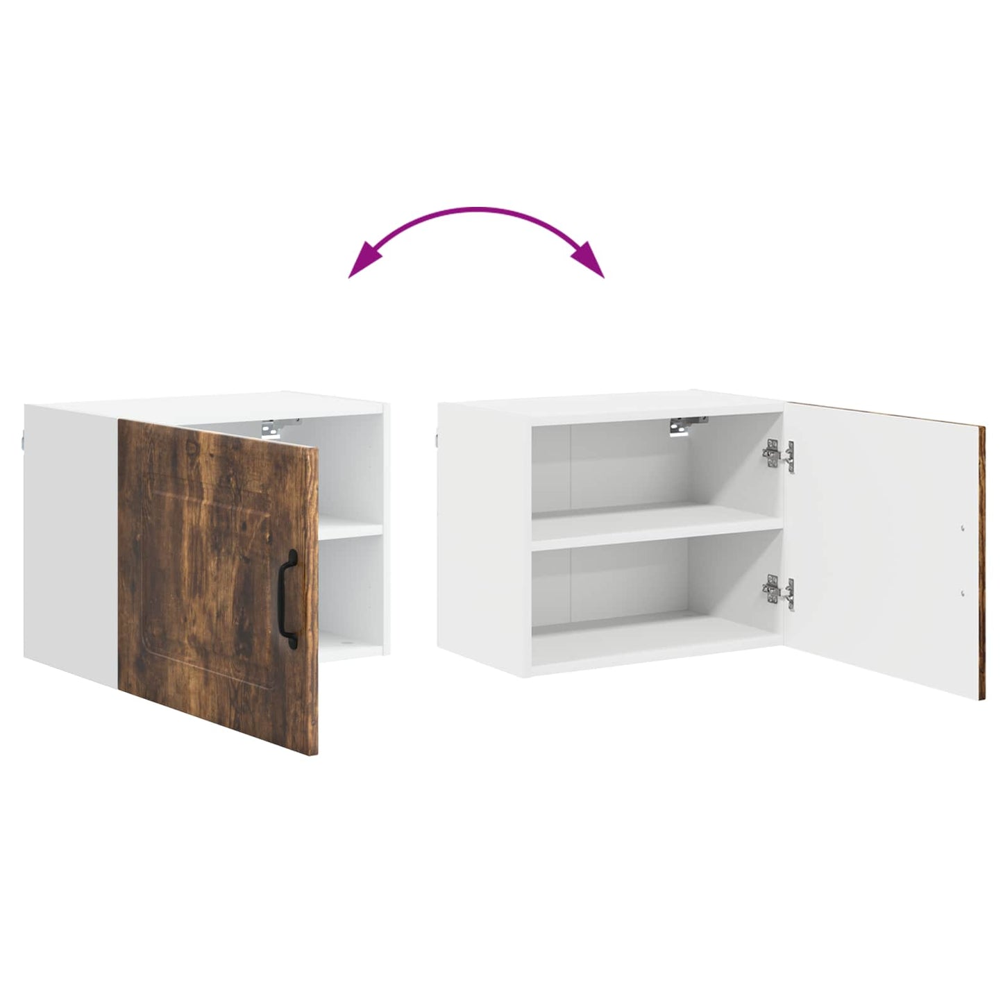 vidaXL Ντουλάπα Κουζίνας Kalmar Καπνιστό Δρύς 50 x 31 x 40 εκ.