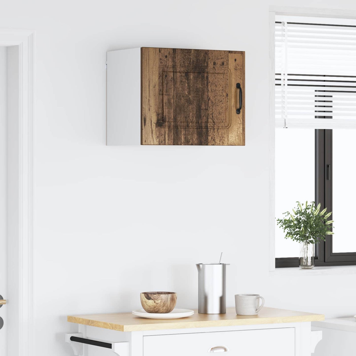 vidaXL Πάνελ πλυντηρίου πιάτων Kalmar Παλιό ξύλο 50 x 31 x 40 εκ.