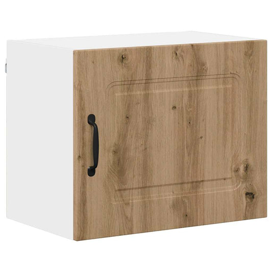 vidaXL Κρεμαστό ντουλάπι κουζίνας με ράφι Artisan Oak 50 x 31 x 40 εκ.