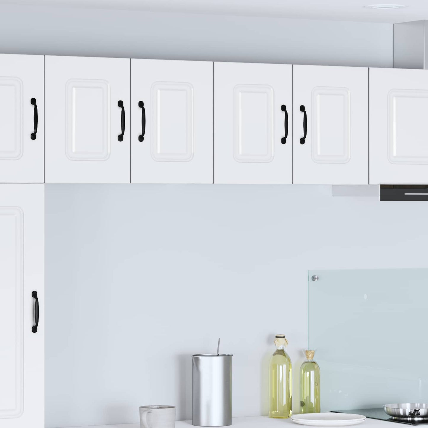 vidaXL Πάνελ πλυντηρίου πιάτων Kalmar 2 pcs Λευκό 60 x 31 x 40 εκ