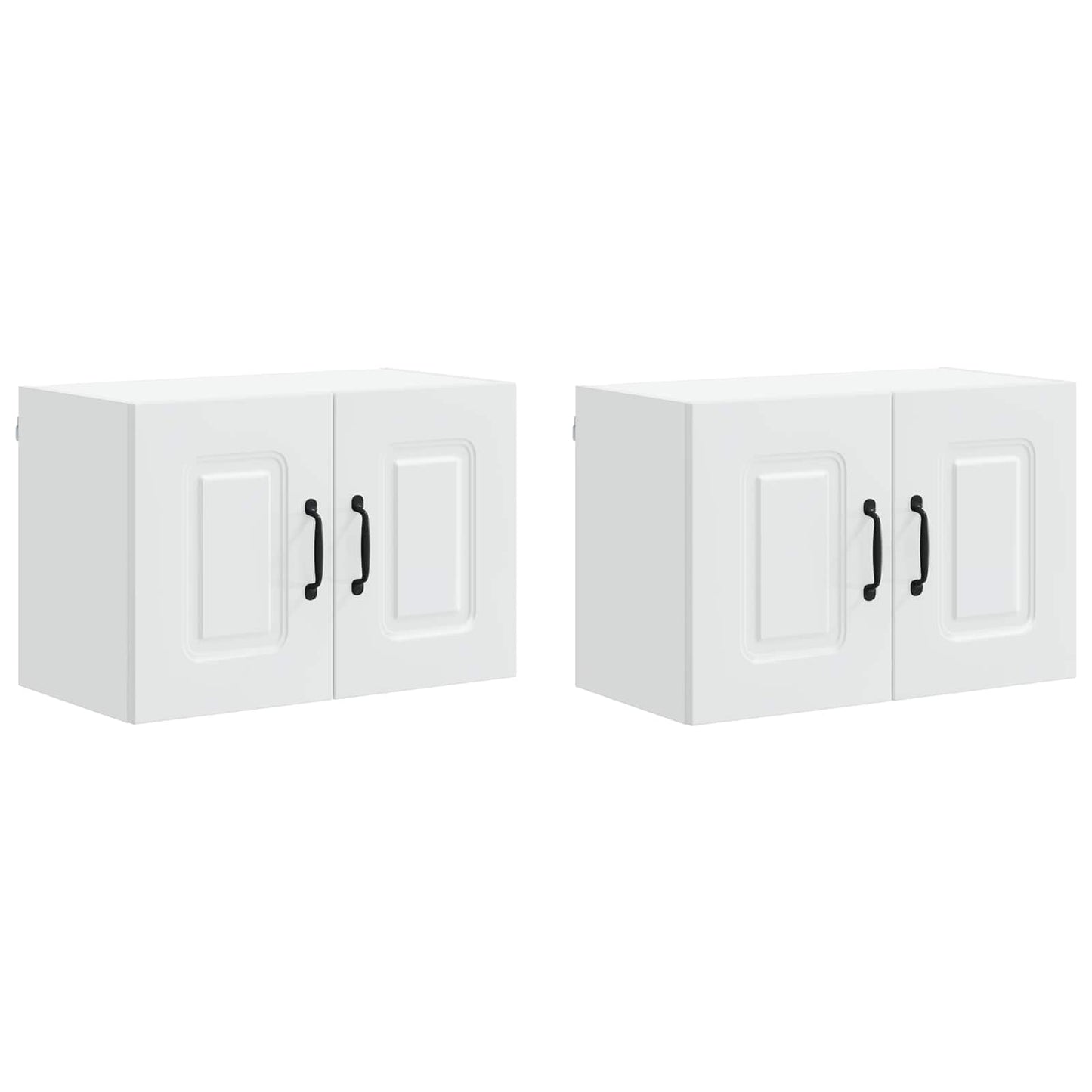 vidaXL Πάνελ πλυντηρίου πιάτων Kalmar 2 pcs Λευκό 60 x 31 x 40 εκ