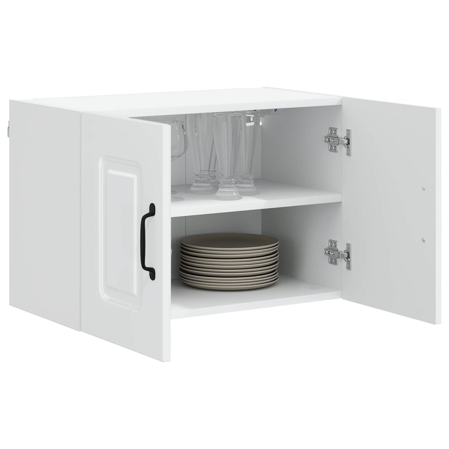 vidaXL Πάνελ πλυντηρίου πιάτων Kalmar 2 pcs Λευκό 60 x 31 x 40 εκ
