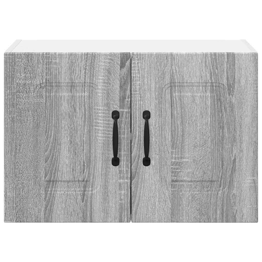 vidaXL Κρεμαστό ντουλάπι κουζίνας 2 pcs Γκρίζο Σονομα 60 x 31 x 40 εκ