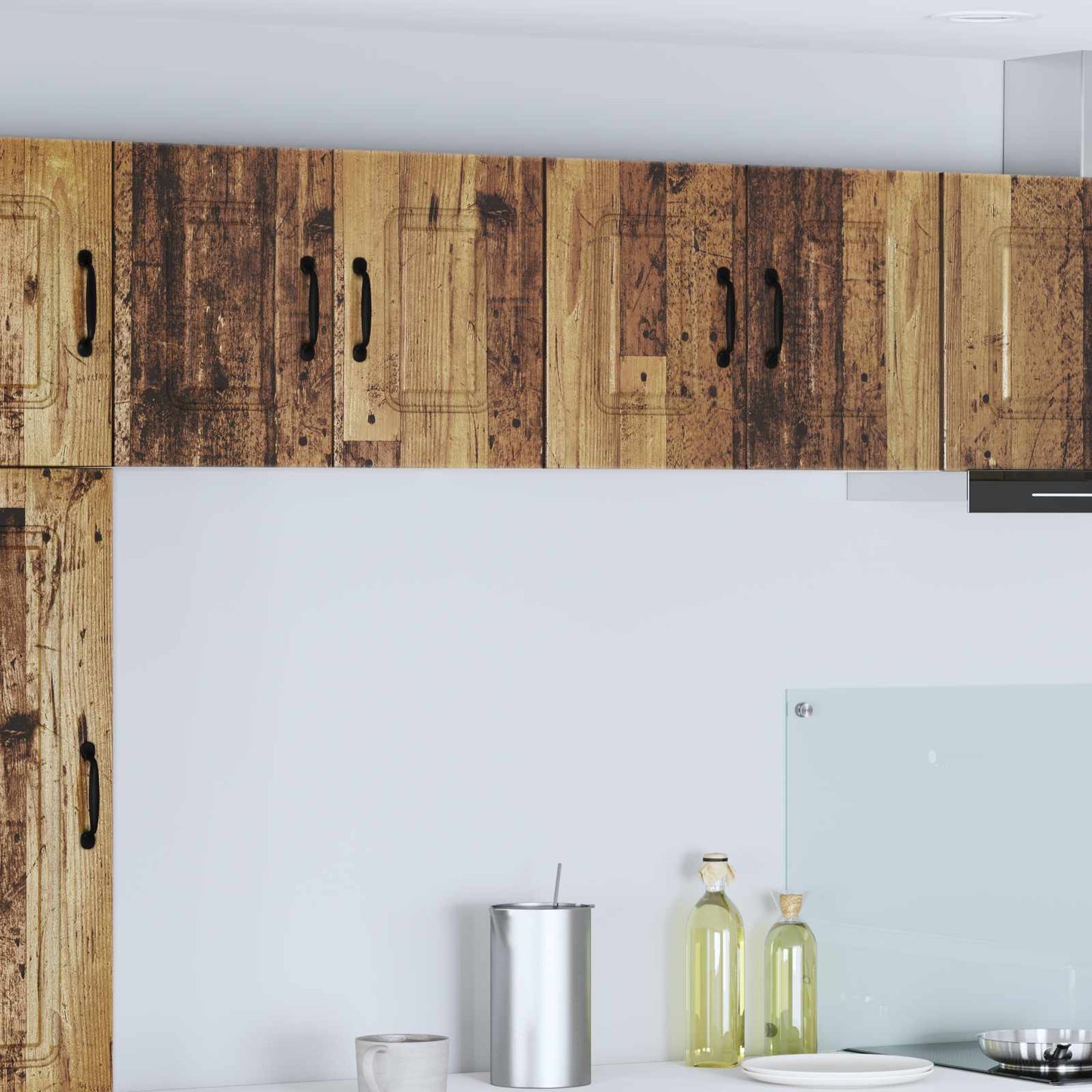 vidaXL Πάνελ πλυντηρίου πιάτων Kalmar Παλιό ξύλο 60 x 31 x 40 εκ