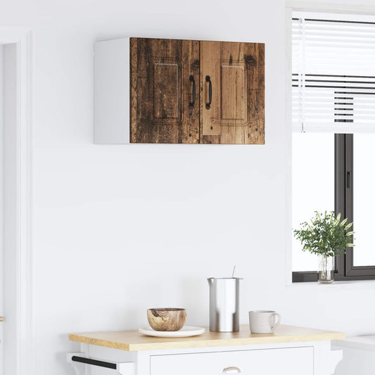 vidaXL Πάνελ πλυντηρίου πιάτων Kalmar Παλιό ξύλο 60 x 31 x 40 εκ