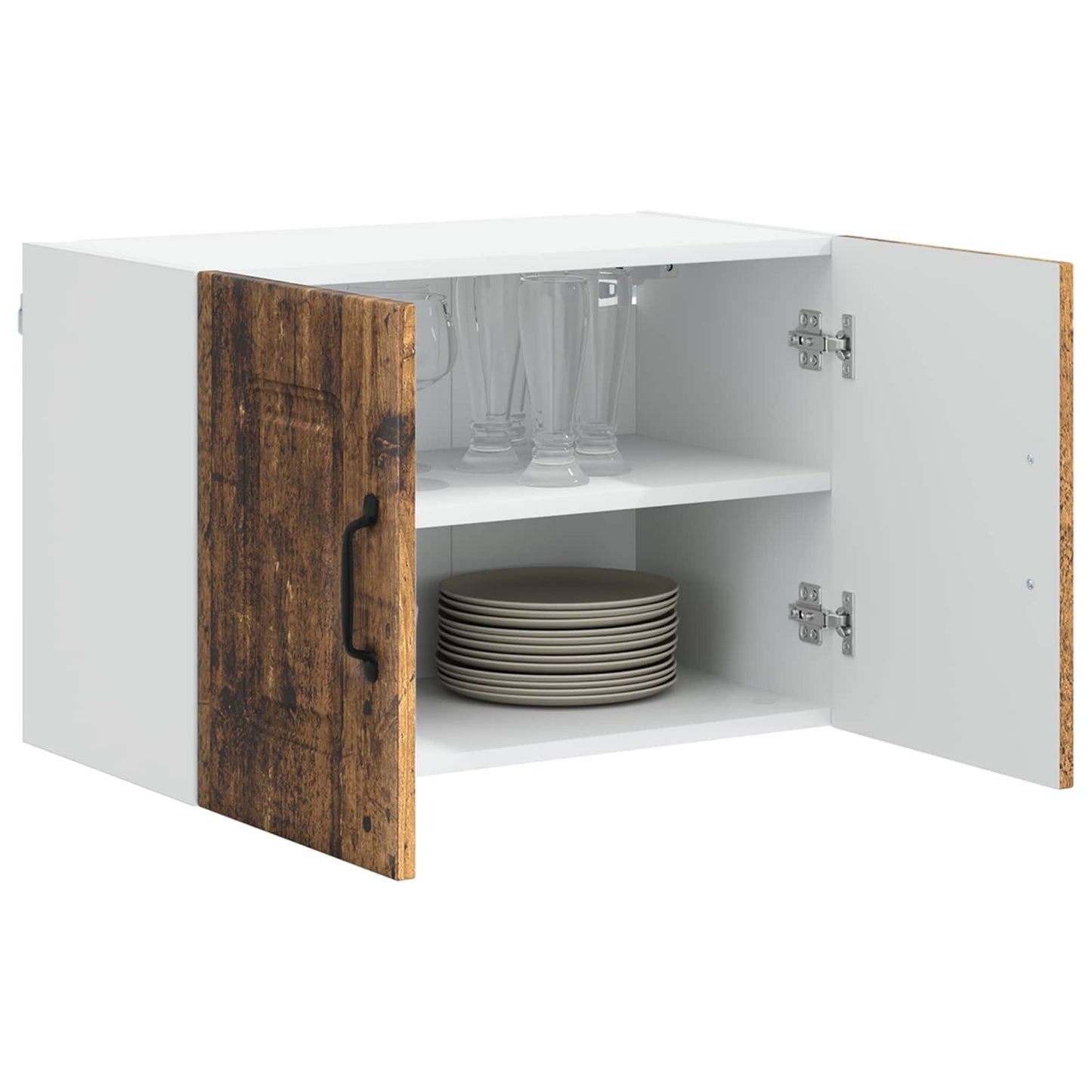 vidaXL Πάνελ πλυντηρίου πιάτων Kalmar Παλιό ξύλο 60 x 31 x 40 εκ