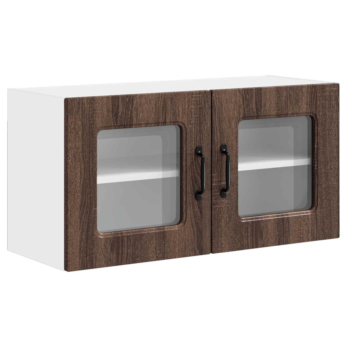 vidaXL Πάνελ πλυντηρίου πιάτων Kalmar Καφέ δρυς 80 x 31 x 40 εκ