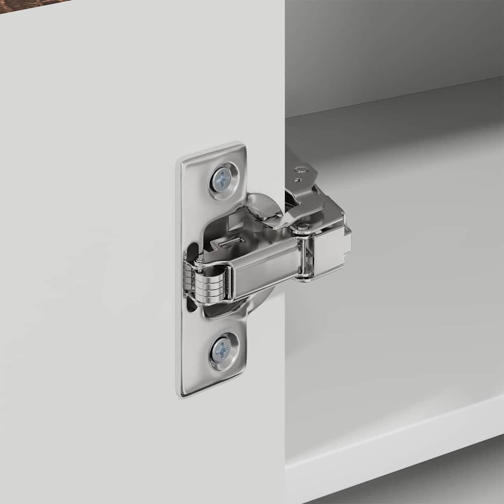 vidaXL Κρεμαστό ντουλάπι κουζίνας με ράφι Καφέ δρυς 57 x 57 x 40 εκ.