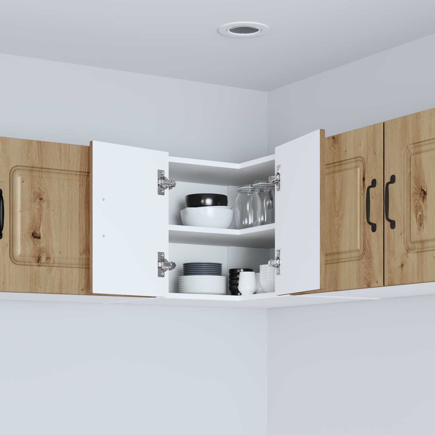 vidaXL Πάνελ πλυντηρίου πιάτων Kalmar Artisan Oak 57 x 57 x 40 εκ.