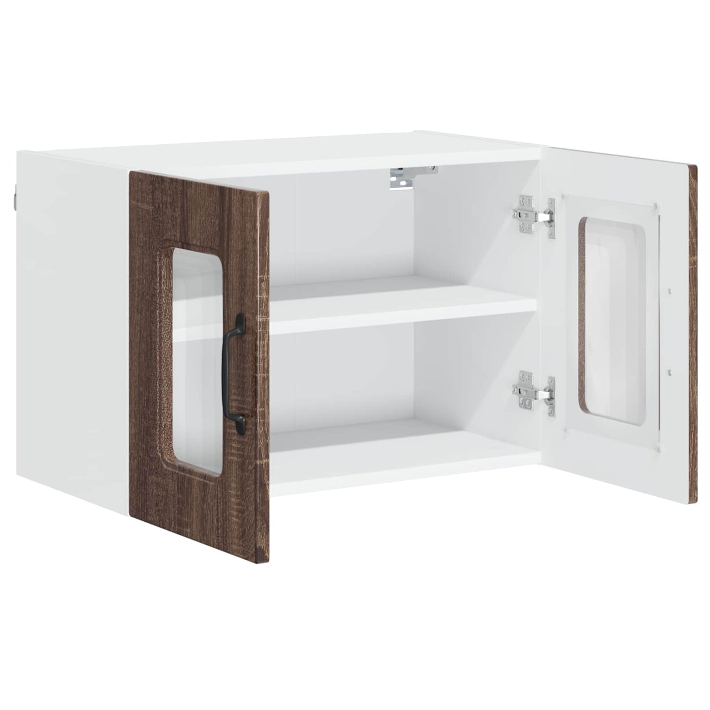 vidaXL Πάνελ πλυντηρίου πιάτων Kalmar 2 pcs Καφέ δρυς 60 x 31 x 40 εκ