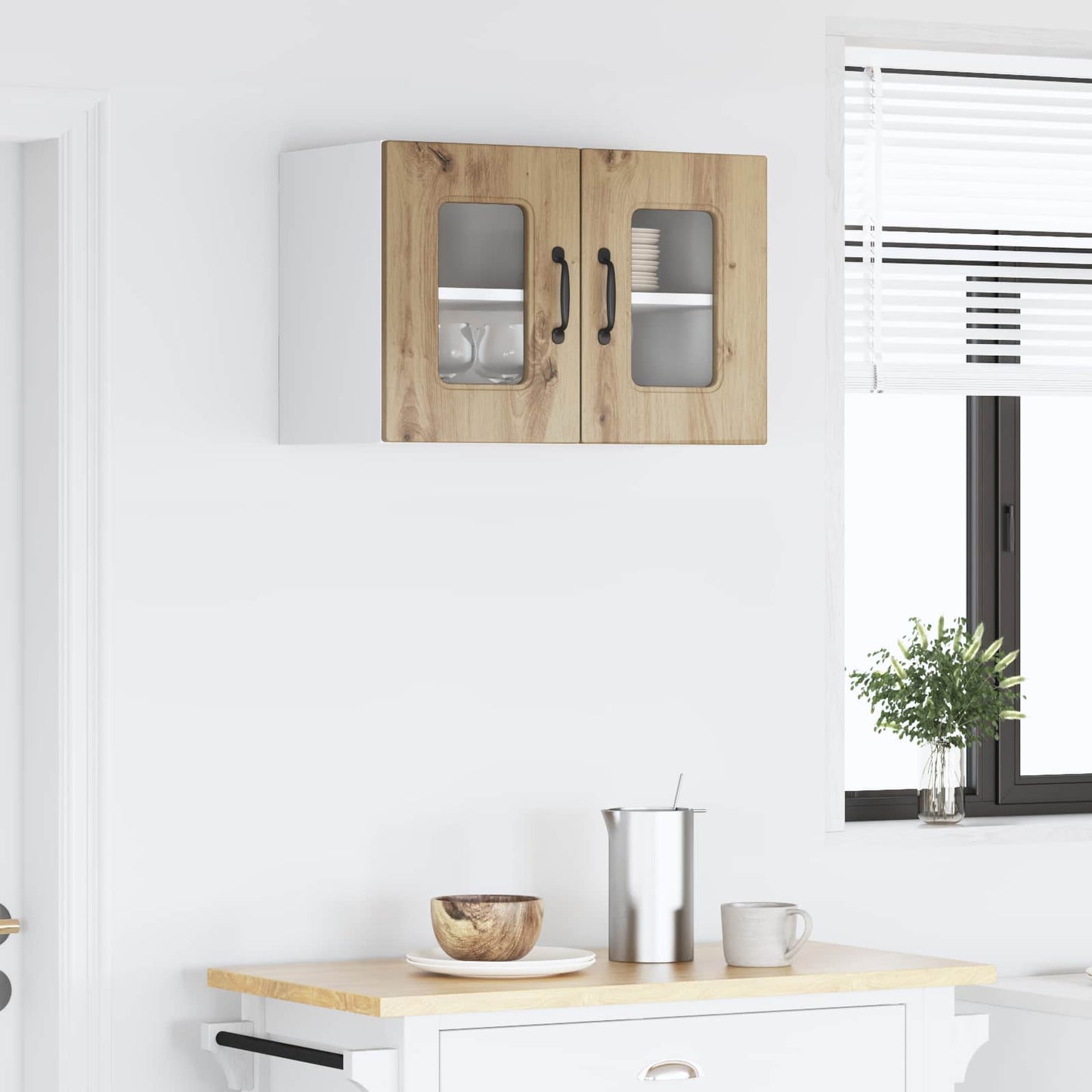 vidaXL Πάνελ πλυντηρίου πιάτων Kalmar Artisan Oak 60 x 31 x 40 εκ