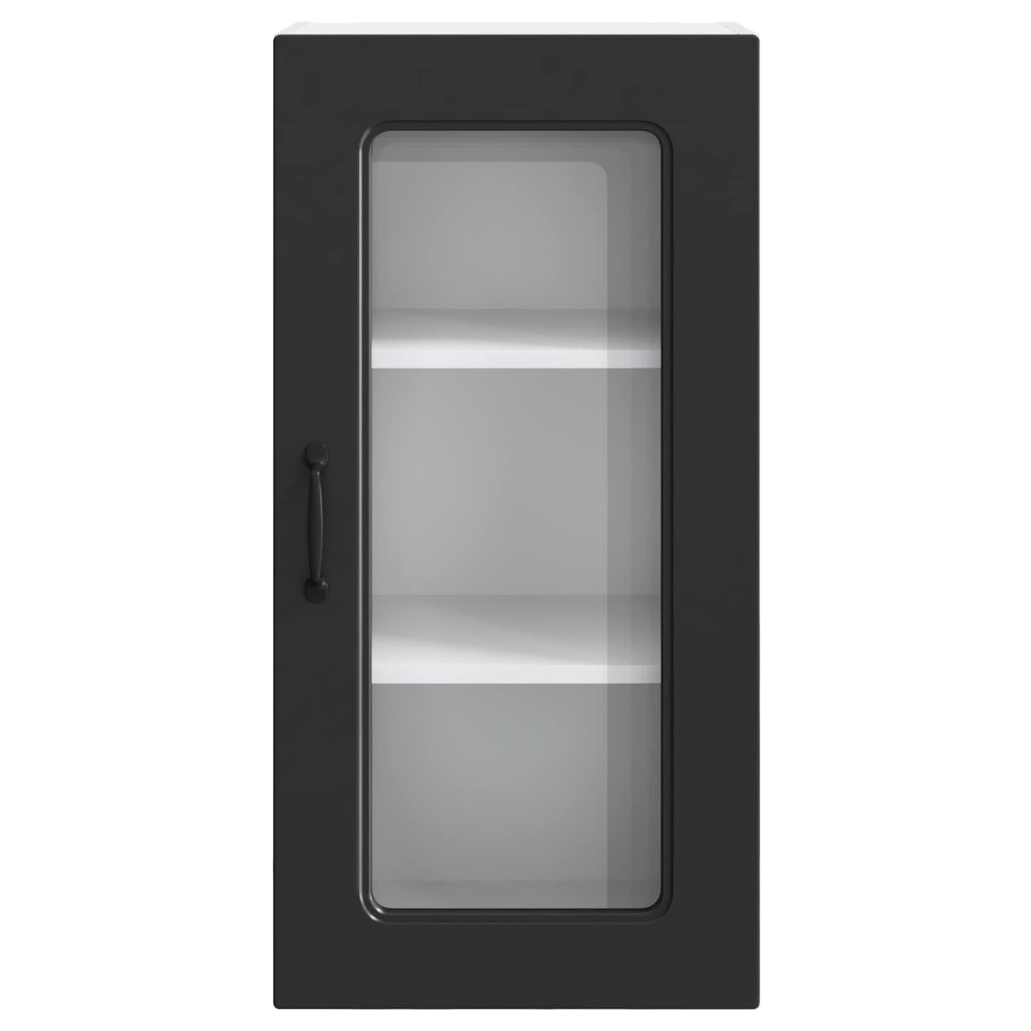 vidaXL Πάνελ πλυντηρίου πιάτων Kalmar Μαύρο 40 x 31 x 80 εκ.