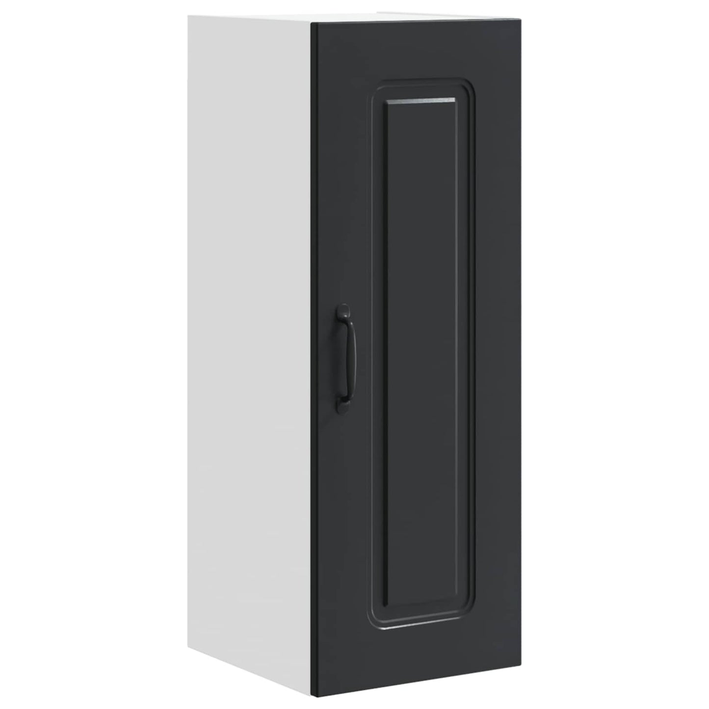 vidaXL Πάνελ πλυντηρίου πιάτων Kalmar Μαύρο 30 x 31 x 80 εκ.