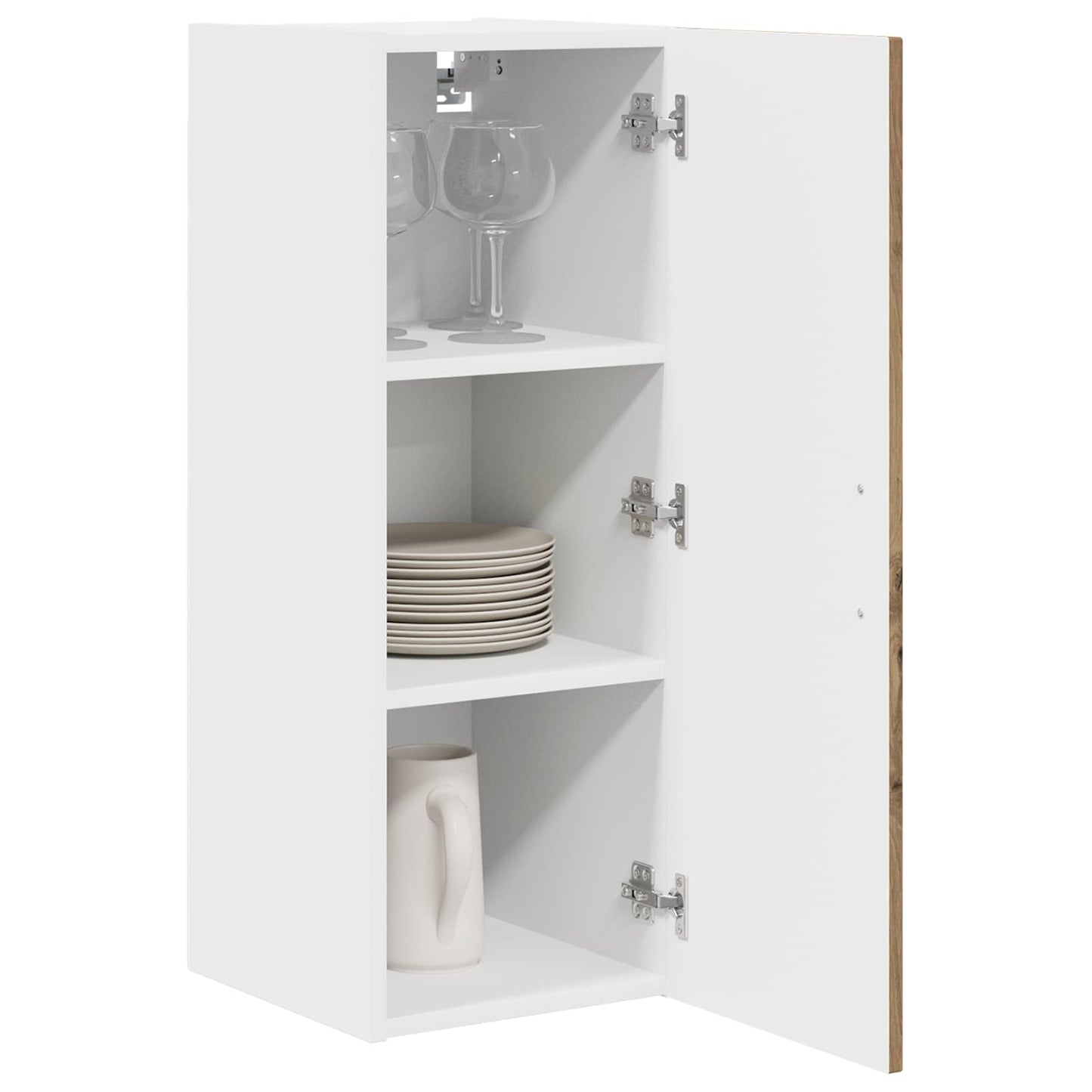 vidaXL Πάνελ πλυντηρίου πιάτων με αποθήκευση Kalmar 2 pcs Artisan Oak