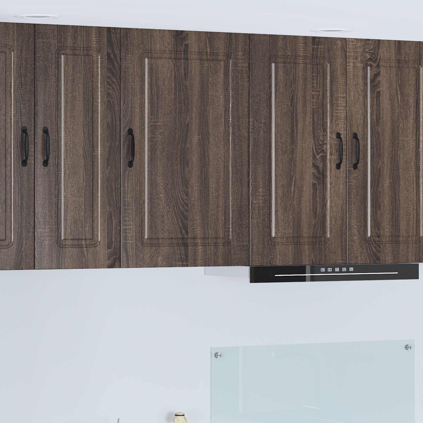 vidaXL Πάνελ πλυντηρίου πιάτων Kalmar Καφέ δρυς 40 x 31 x 80 εκ.