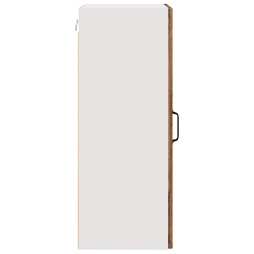 vidaXL Κρεμαστό ντουλάπι κουζίνας με ράφι Παλιό Ξύλο 40 x 31 x 80 εκ.