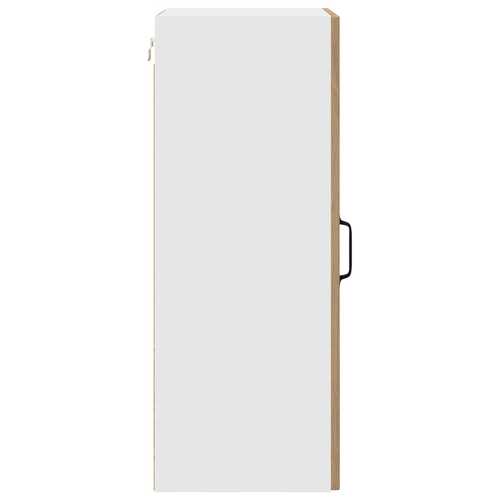 vidaXL Κρεμαστό ντουλάπι κουζίνας με ράφι Artisan Oak 40 x 31 x 80 εκ.