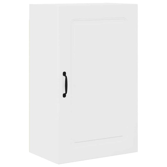 vidaXL Κρεμαστό ντουλάπι κουζίνας με ράφι Λευκό 50 x 31 x 80 εκ.