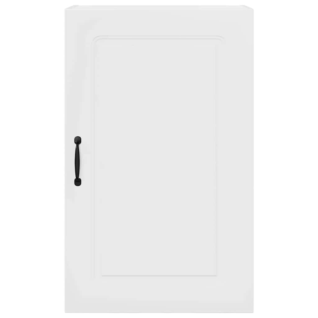 vidaXL Κρεμαστό ντουλάπι κουζίνας με ράφι Λευκό 50 x 31 x 80 εκ.