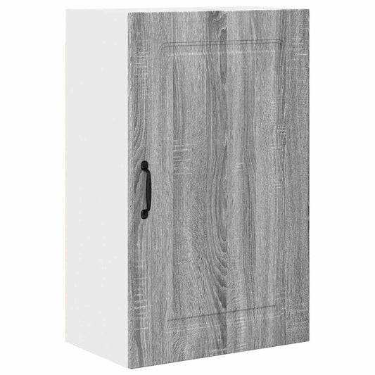 vidaXL Κρεμαστό ντουλάπι κουζίνας Γκρίζο Σονομα 50 x 31 x 80 εκ.