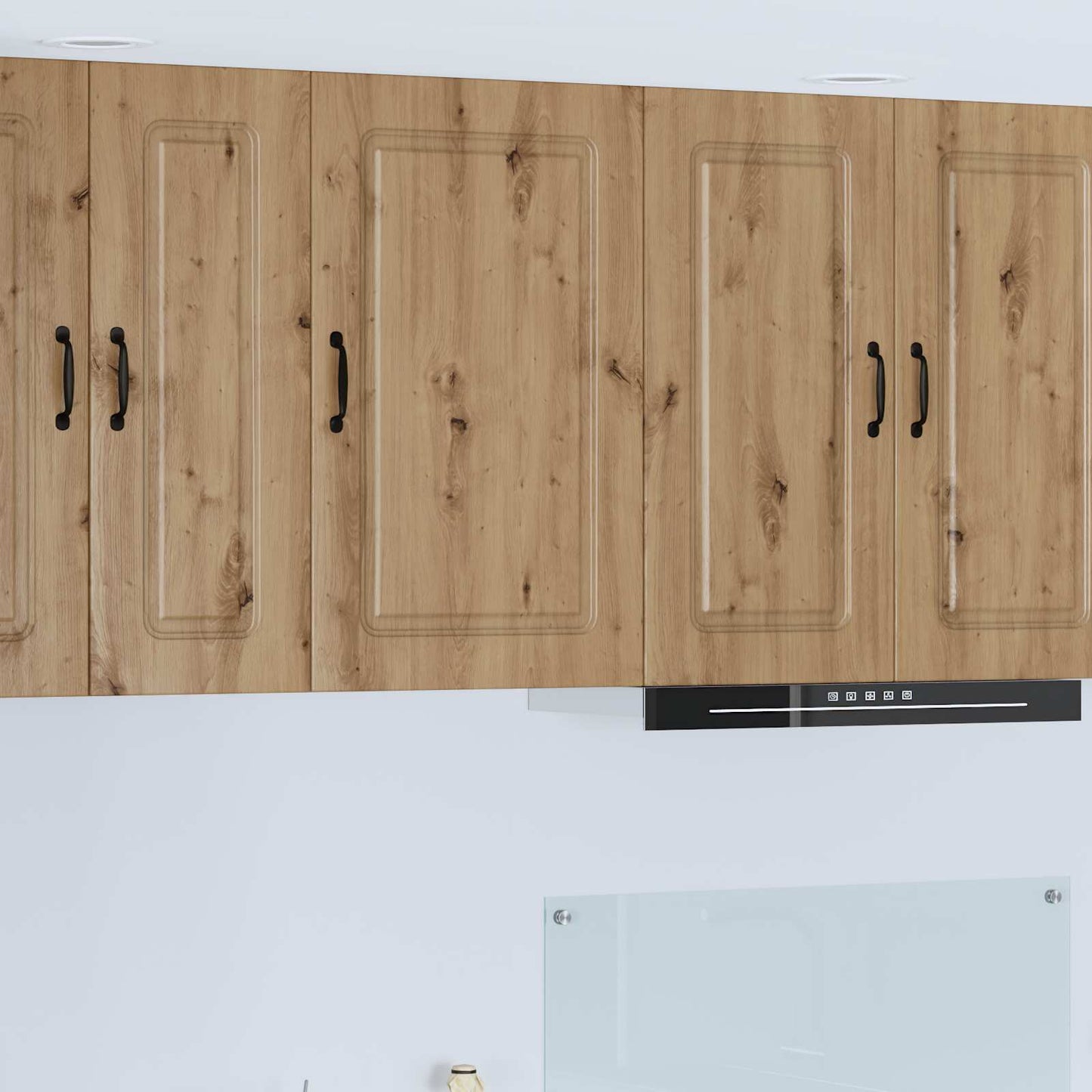 vidaXL Κρεμαστό ντουλάπι κουζίνας με ράφι Artisan Oak 50 x 31 x 80 εκ.
