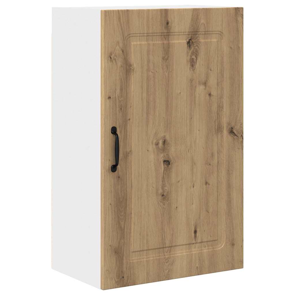 vidaXL Κρεμαστό ντουλάπι κουζίνας με ράφι Artisan Oak 50 x 31 x 80 εκ.