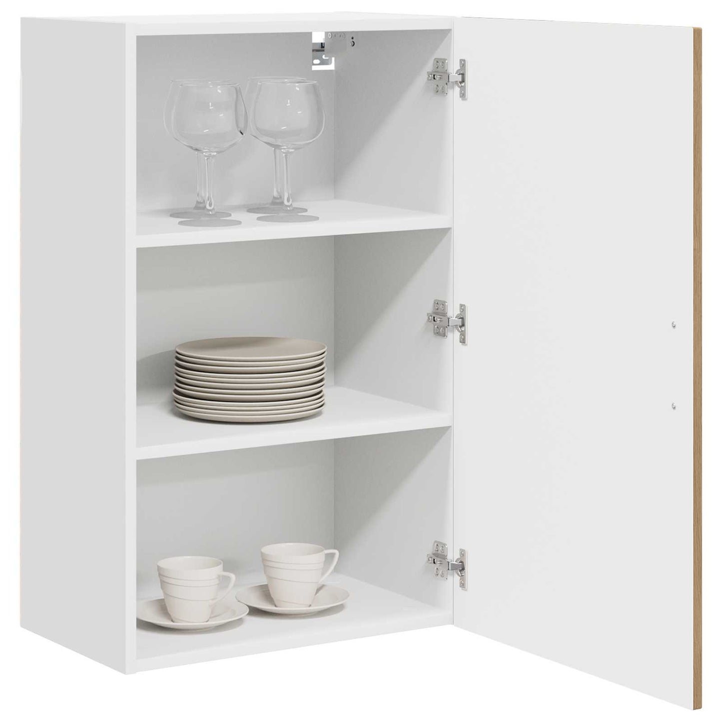 vidaXL Κρεμαστό ντουλάπι κουζίνας με ράφι Artisan Oak 50 x 31 x 80 εκ.
