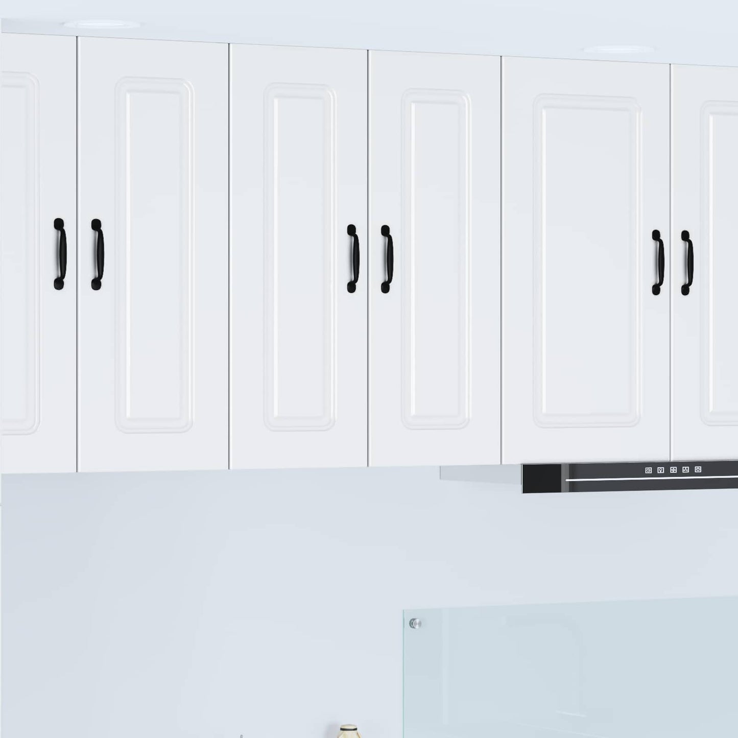 vidaXL Πάνελ πλυντηρίου πιάτων Kalmar Λευκό 60 x 31 x 80 εκ.