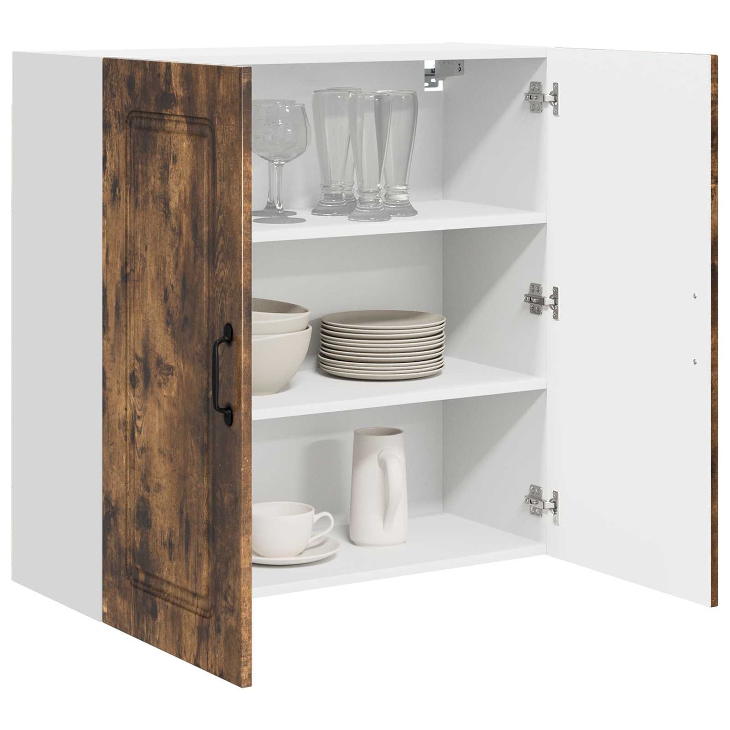 vidaXL Ντουλάπα Κουζίνας Kalmar Καπνιστό Δρύς 80 x 31 x 80 εκ.
