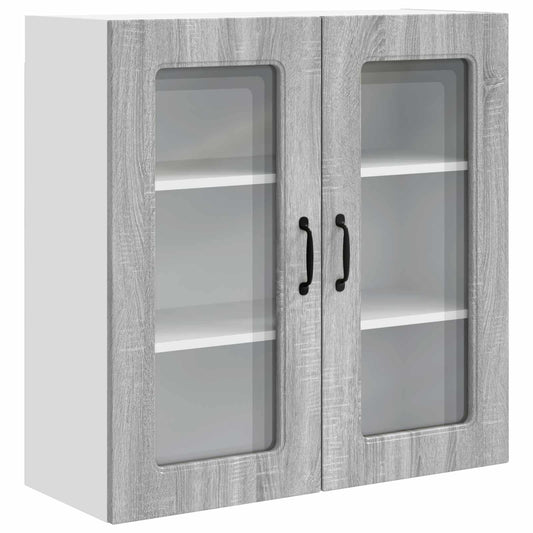vidaXL Πάνελ πλυντηρίου πιάτων Kalmar Γκρίζο Σονομα 80 x 31 x 80 εκ.
