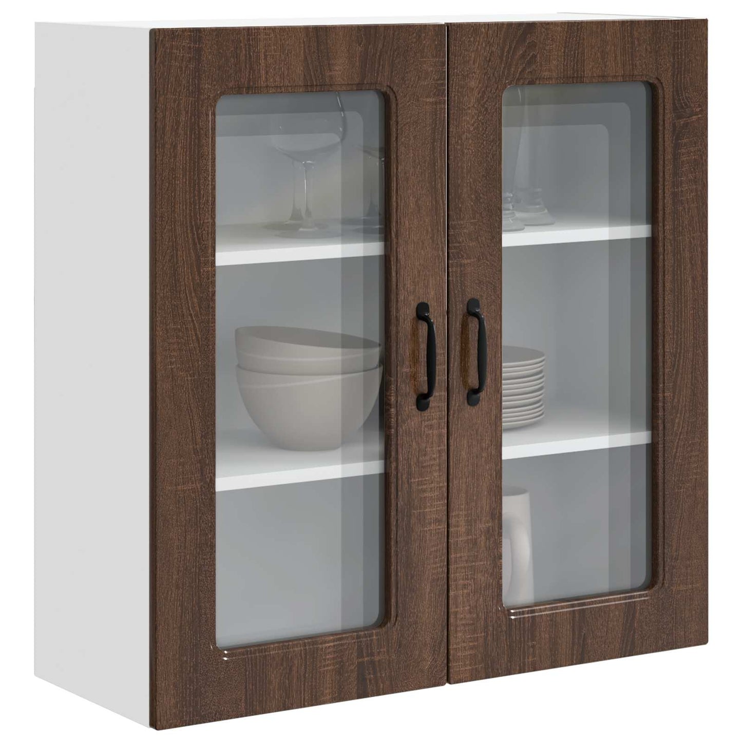 vidaXL Πάνελ πλυντηρίου πιάτων Kalmar Καφέ δρυς 80 x 31 x 80 εκ.
