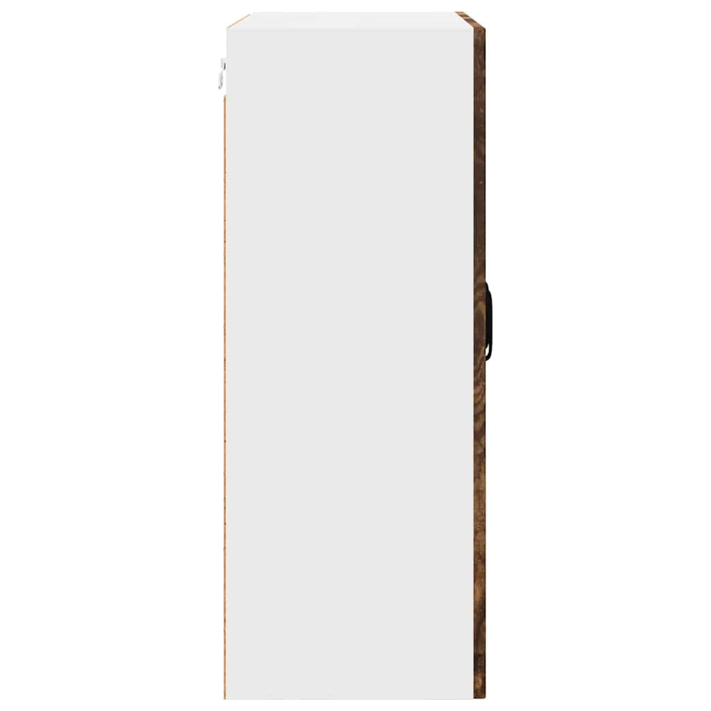 vidaXL Κρεμαστό ντουλάπι κουζίνας Καπνιστό Δρύς 60 x 31 x 80 εκ.