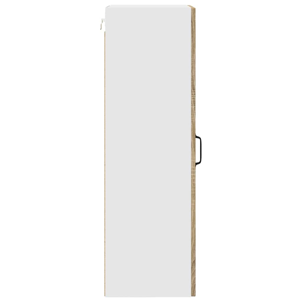 vidaXL Κρεμαστό ντουλάπι κουζίνας Δρύς Sonoma 40 x 31 x 100 εκ.