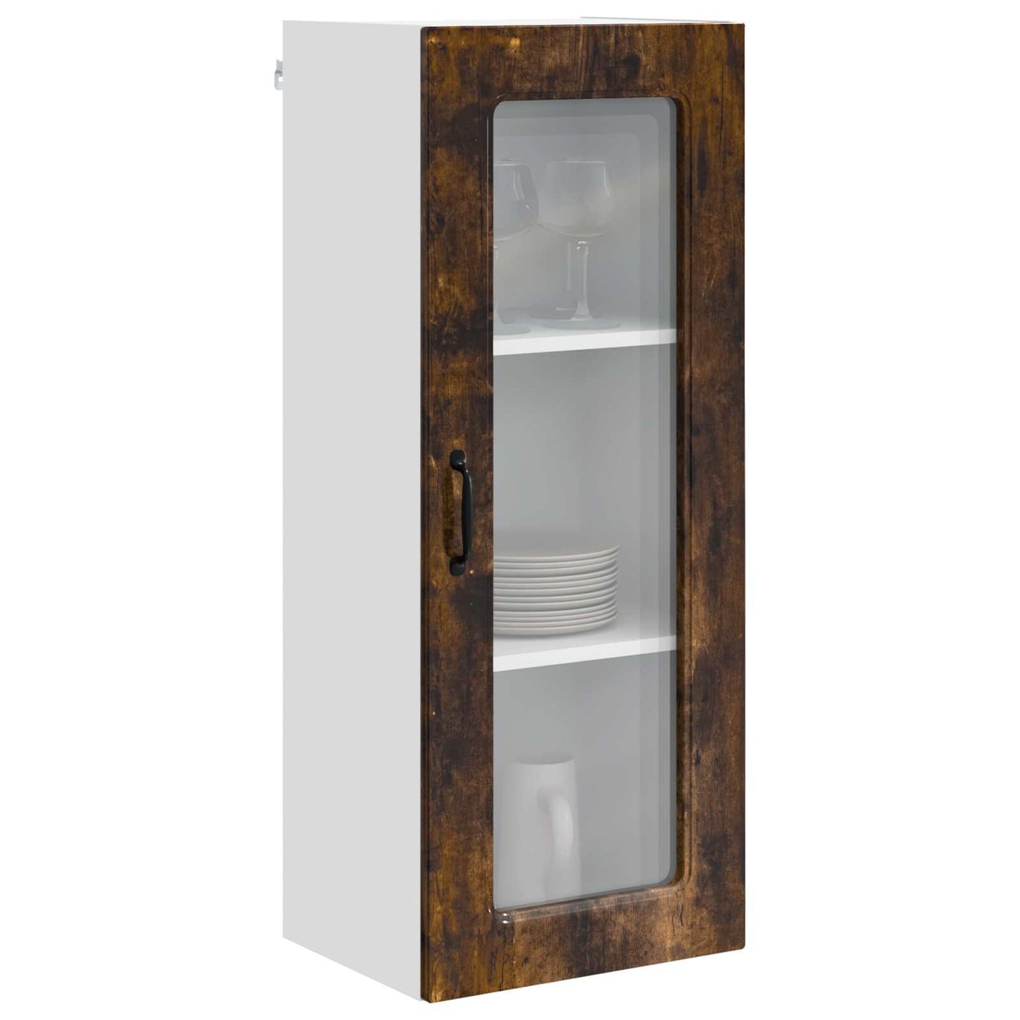 vidaXL Πάνελ πλυντηρίου πιάτων Kalmar Καπνιστό Δρύς 40 x 31 x 100 εκ.