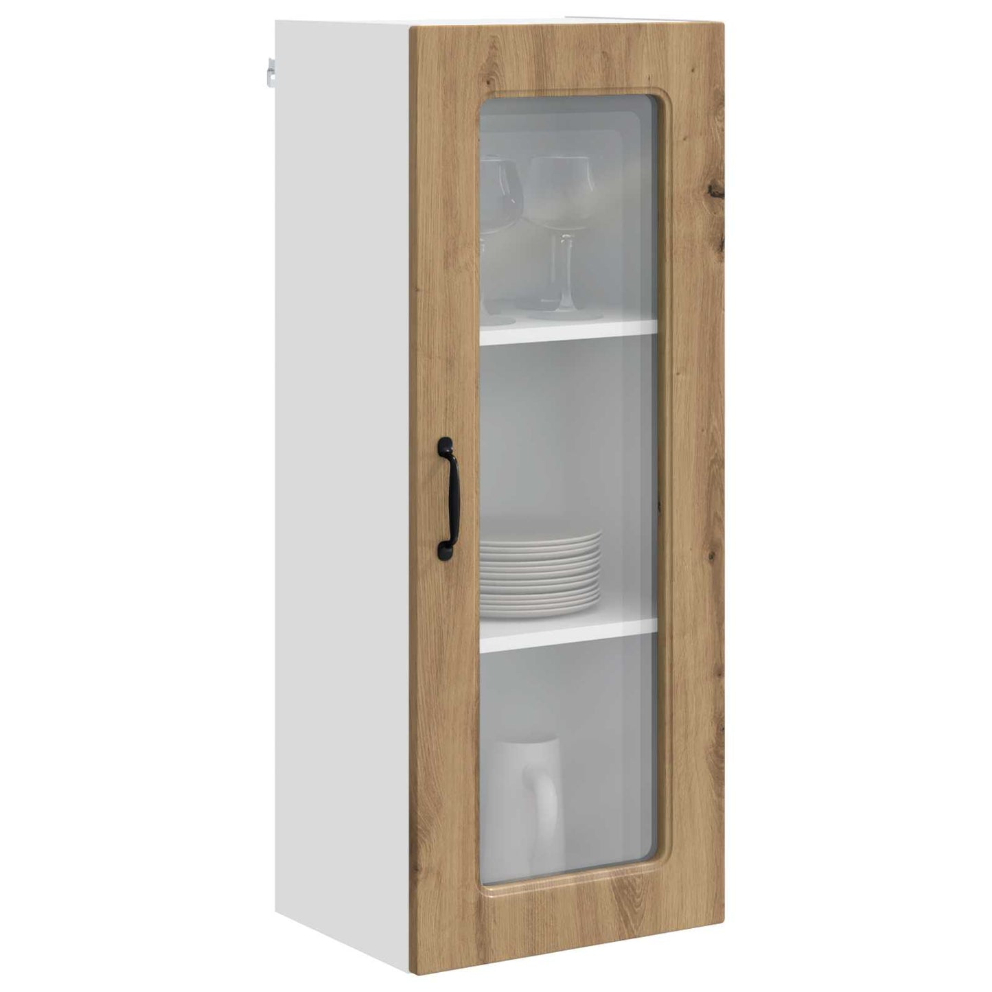 vidaXL Κρεμαστό ντουλάπι κουζίνας Artisan Oak 40 x 31 x 100 εκ.