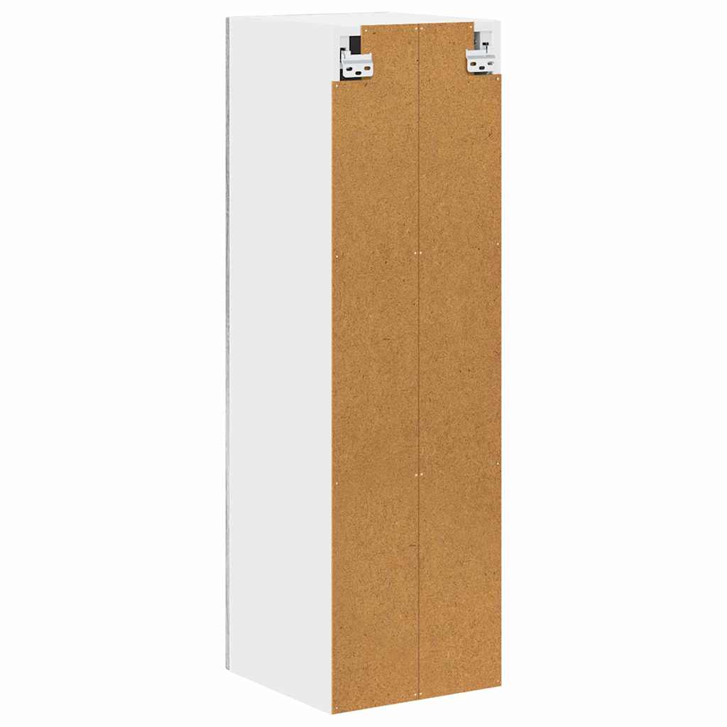 vidaXL Κρεμαστό ντουλάπι κουζίνας Γκρίζο Σονομα 30 x 31 x 100 εκ.