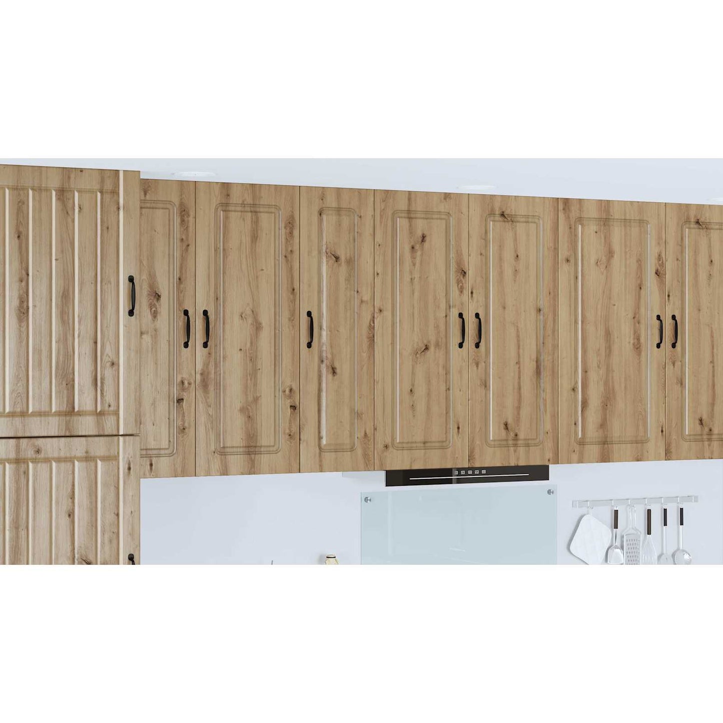 vidaXL Κρεμαστό ντουλάπι κουζίνας Artisan Oak 30 x 31 x 100 εκ.