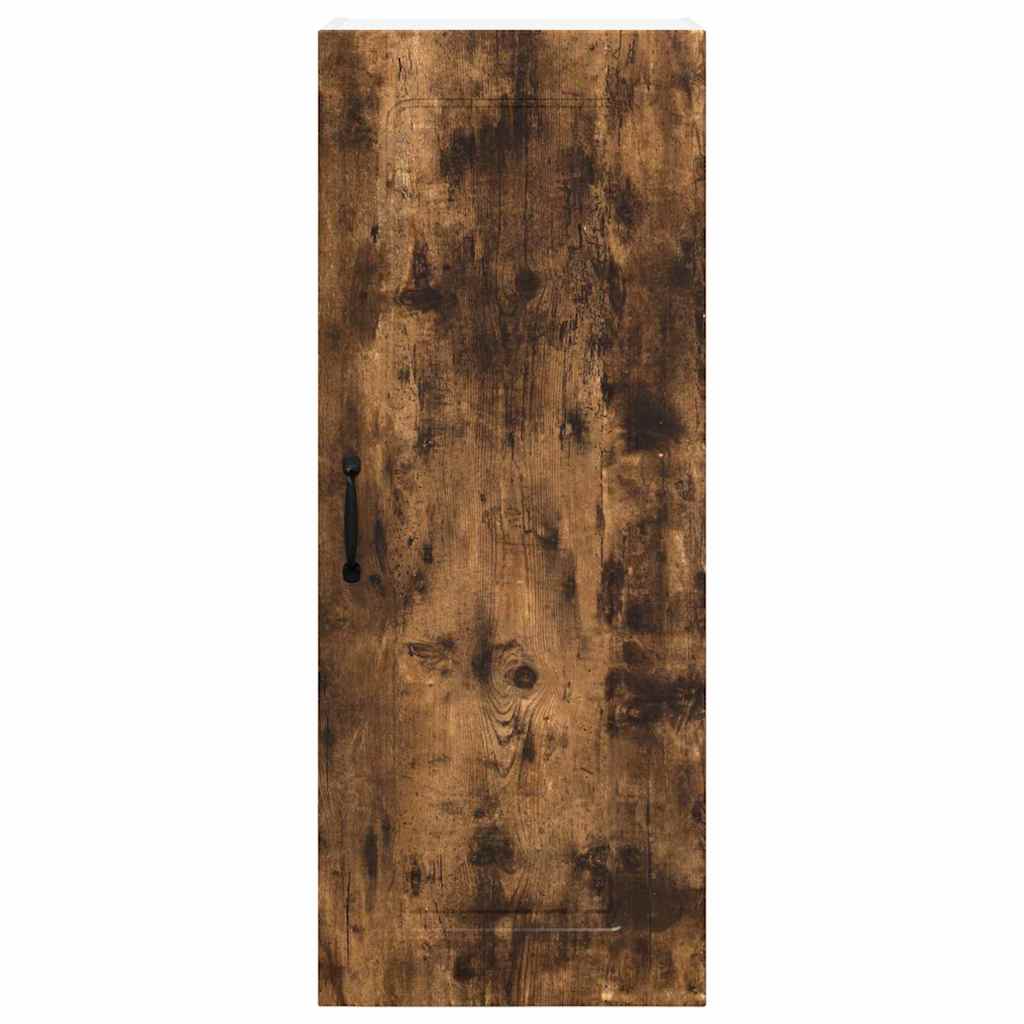 vidaXL Κρεμαστό ντουλάπι κουζίνας Καπνιστό Δρύς 40 x 31 x 100 εκ.