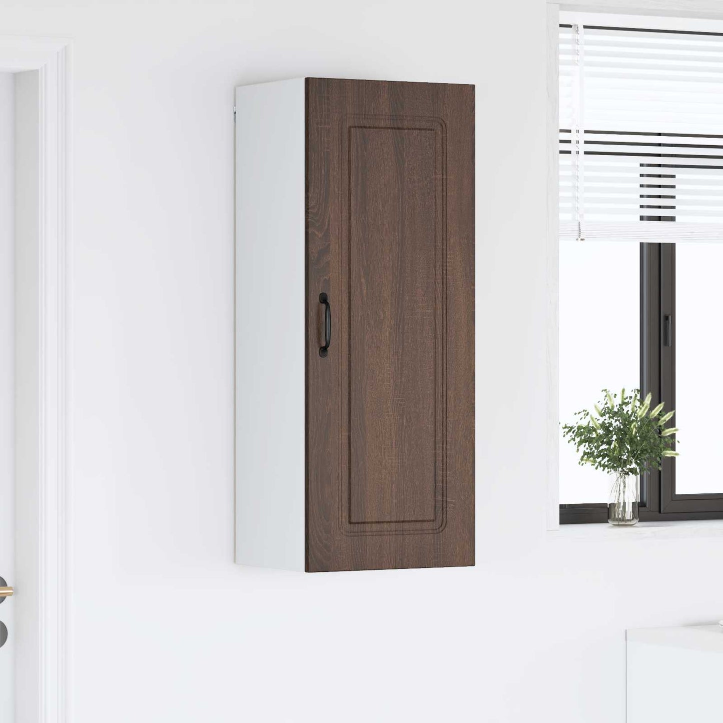 vidaXL Πάνελ πλυντηρίου πιάτων Kalmar Καφέ δρυς 40 x 31 x 100 εκ.