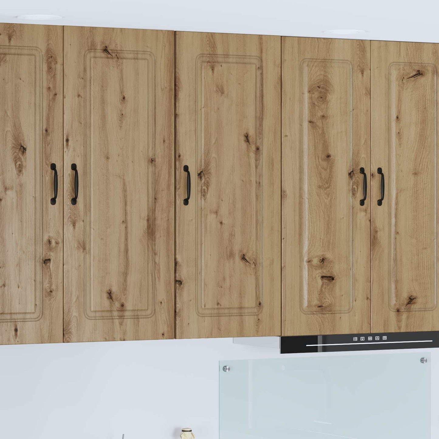 vidaXL Κρεμαστό ντουλάπι κουζίνας Artisan Oak 40 x 31 x 100 εκ.