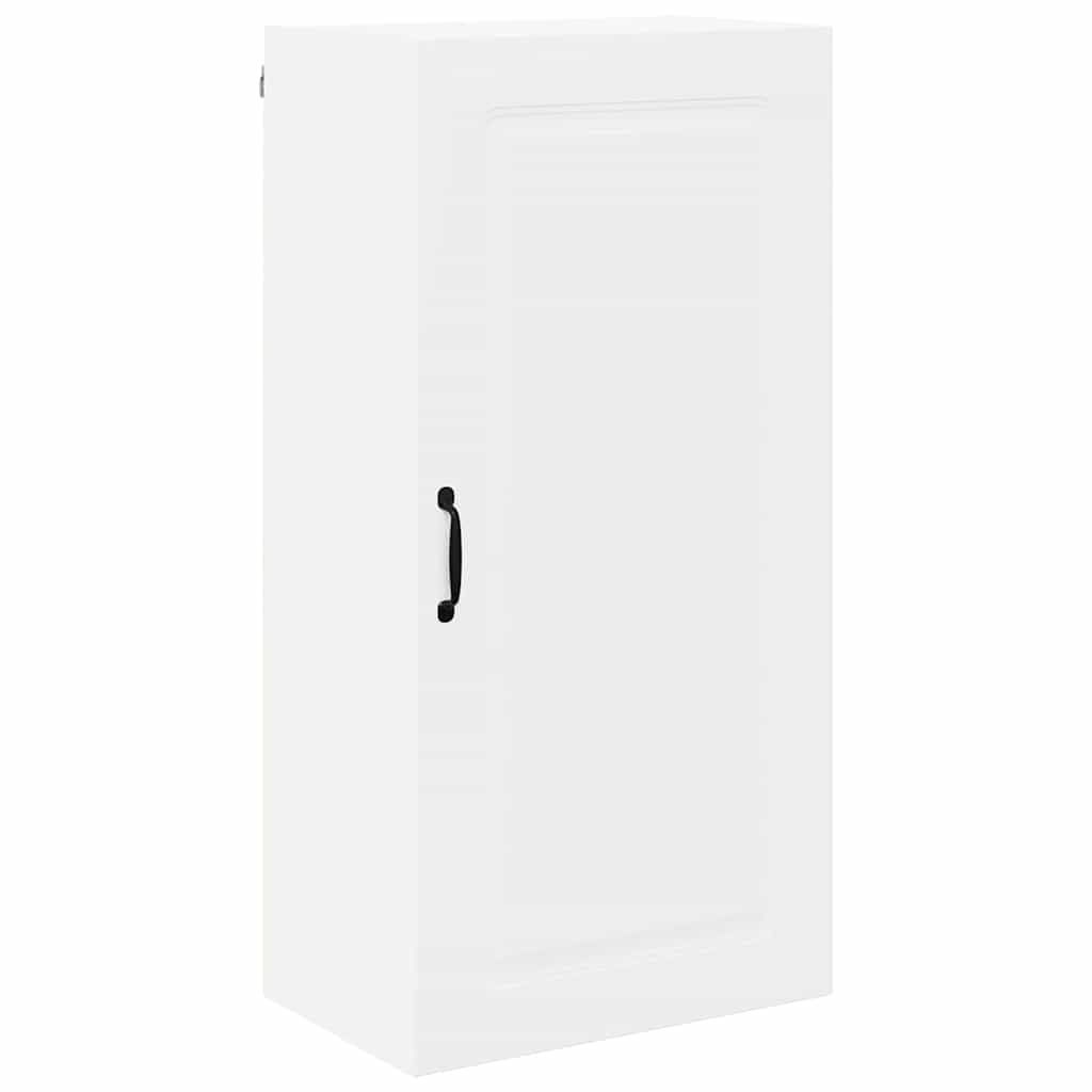 vidaXL Κρεμαστό ντουλάπι κουζίνας με ράφι Λευκό 50 x 31 x 100 εκ.