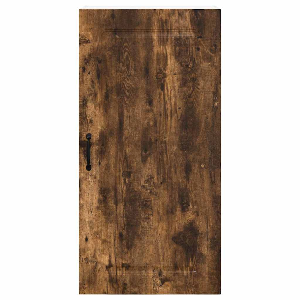 vidaXL Κρεμαστό ντουλάπι κουζίνας Καπνιστό Δρύς 50 x 31 x 100 εκ.