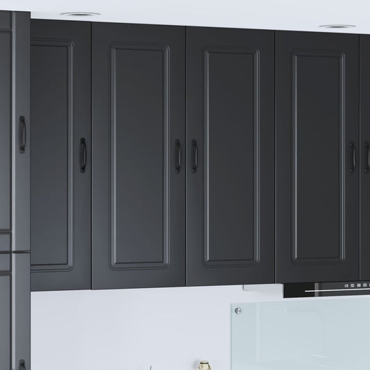 vidaXL Πάνελ πλυντηρίου πιάτων Kalmar Μαύρο 80 x 31 x 100 εκ.