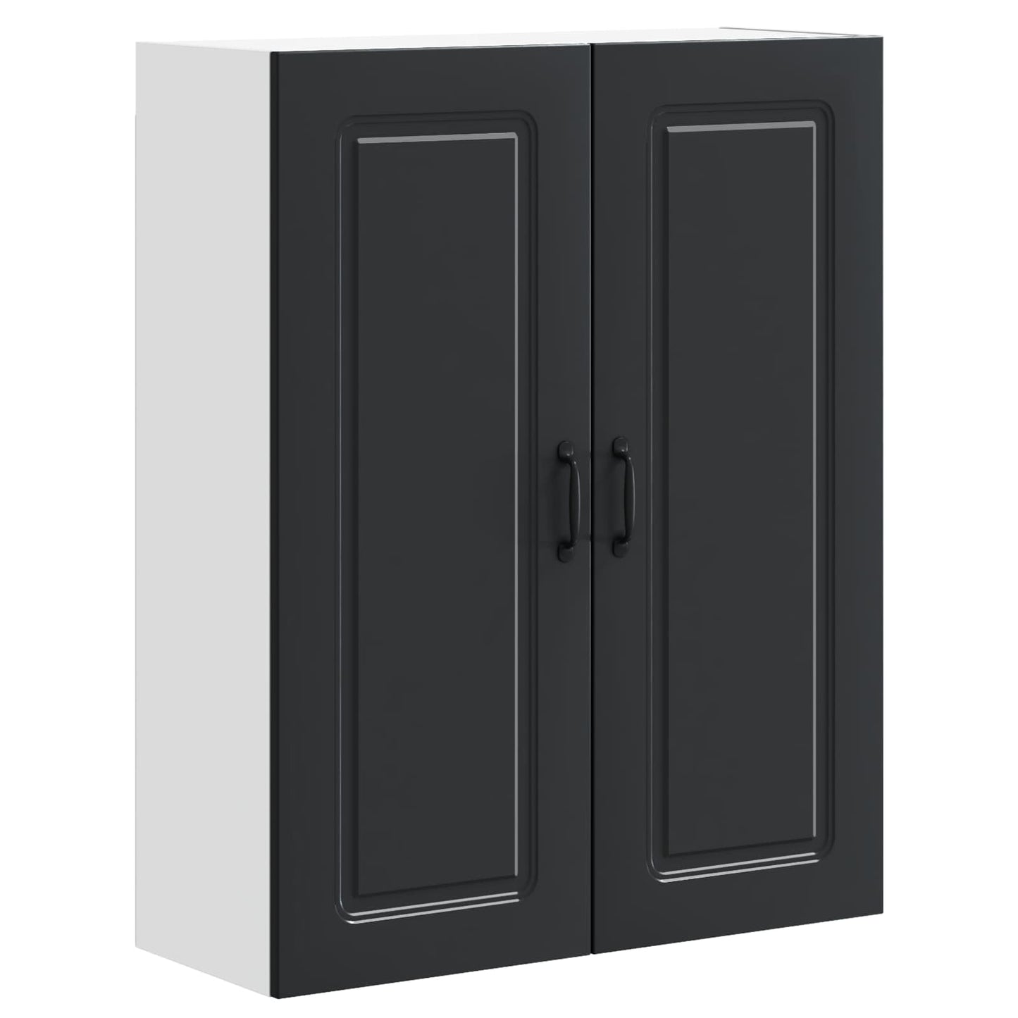 vidaXL Πάνελ πλυντηρίου πιάτων Kalmar Μαύρο 80 x 31 x 100 εκ.
