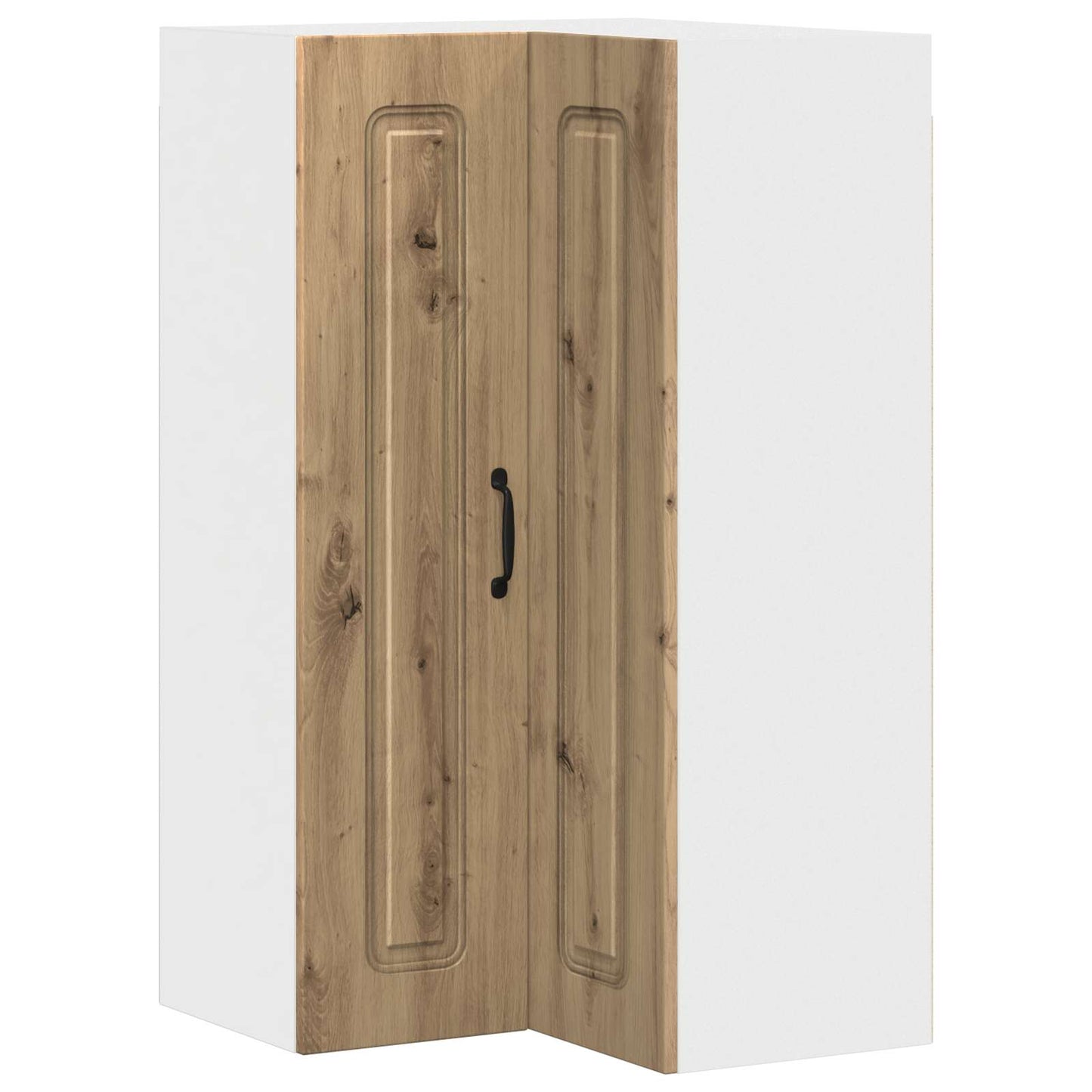 vidaXL Κρεμαστό ντουλάπι κουζίνας Artisan Oak 57 x 57 x 100 εκ.