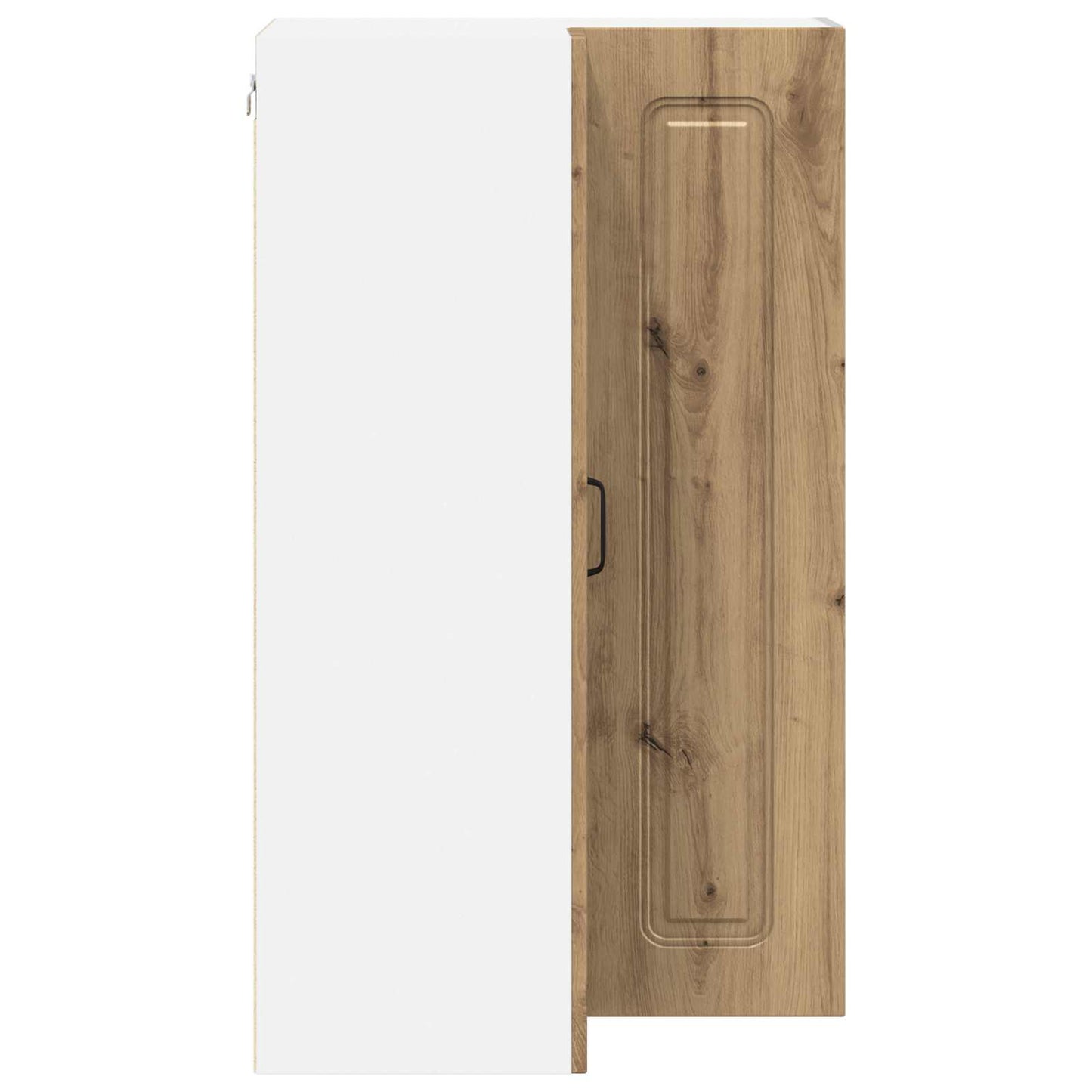 vidaXL Κρεμαστό ντουλάπι κουζίνας Artisan Oak 57 x 57 x 100 εκ.