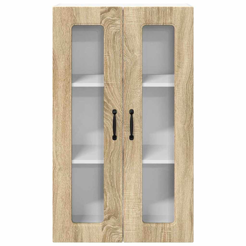 vidaXL Κρεμαστό ντουλάπι κουζίνας Δρύς Sonoma 60 x 31 x 100 εκ.