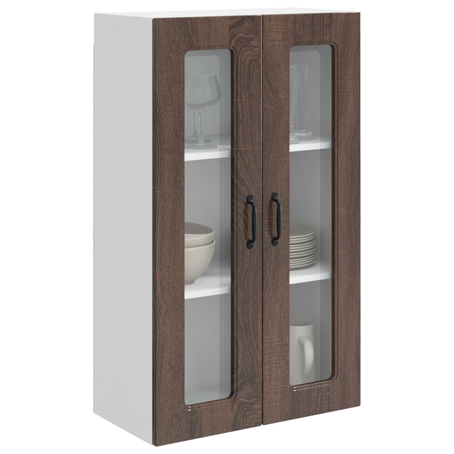 vidaXL Πάνελ πλυντηρίου πιάτων Kalmar Καφέ δρυς 60 x 31 x 100 εκ.